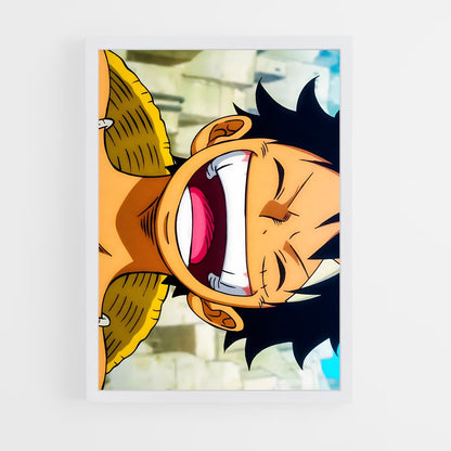one-piece-15 cadre Blanc