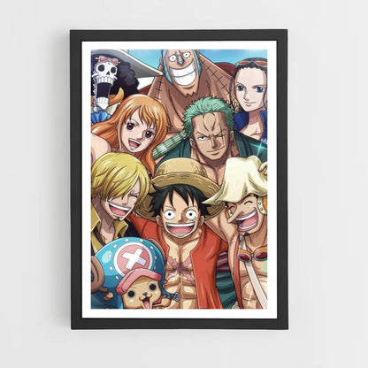 Poster One Piece Crew Ruffy