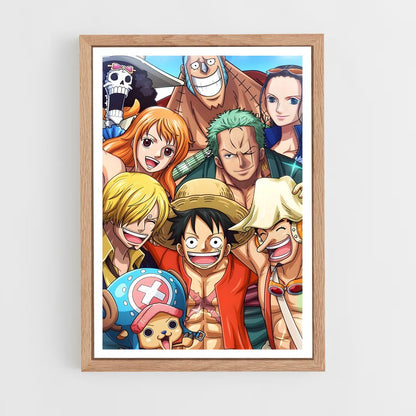 one-piece-18 cadre Bois clair