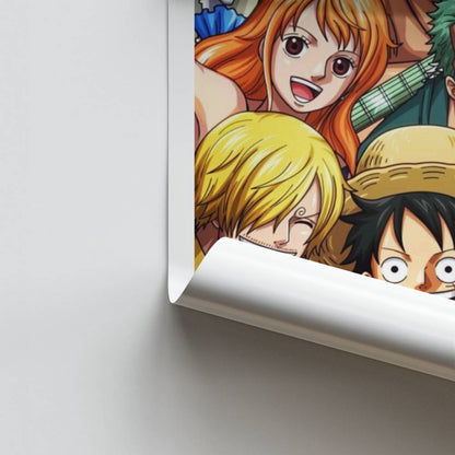 Poster One Piece Crew Ruffy