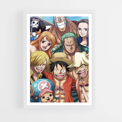 Poster One Piece Crew Ruffy