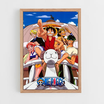 one-piece-22 cadre Bois clair