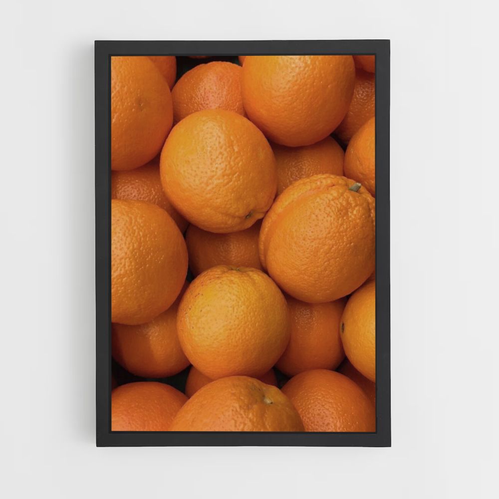 Poster Schöne Orangen