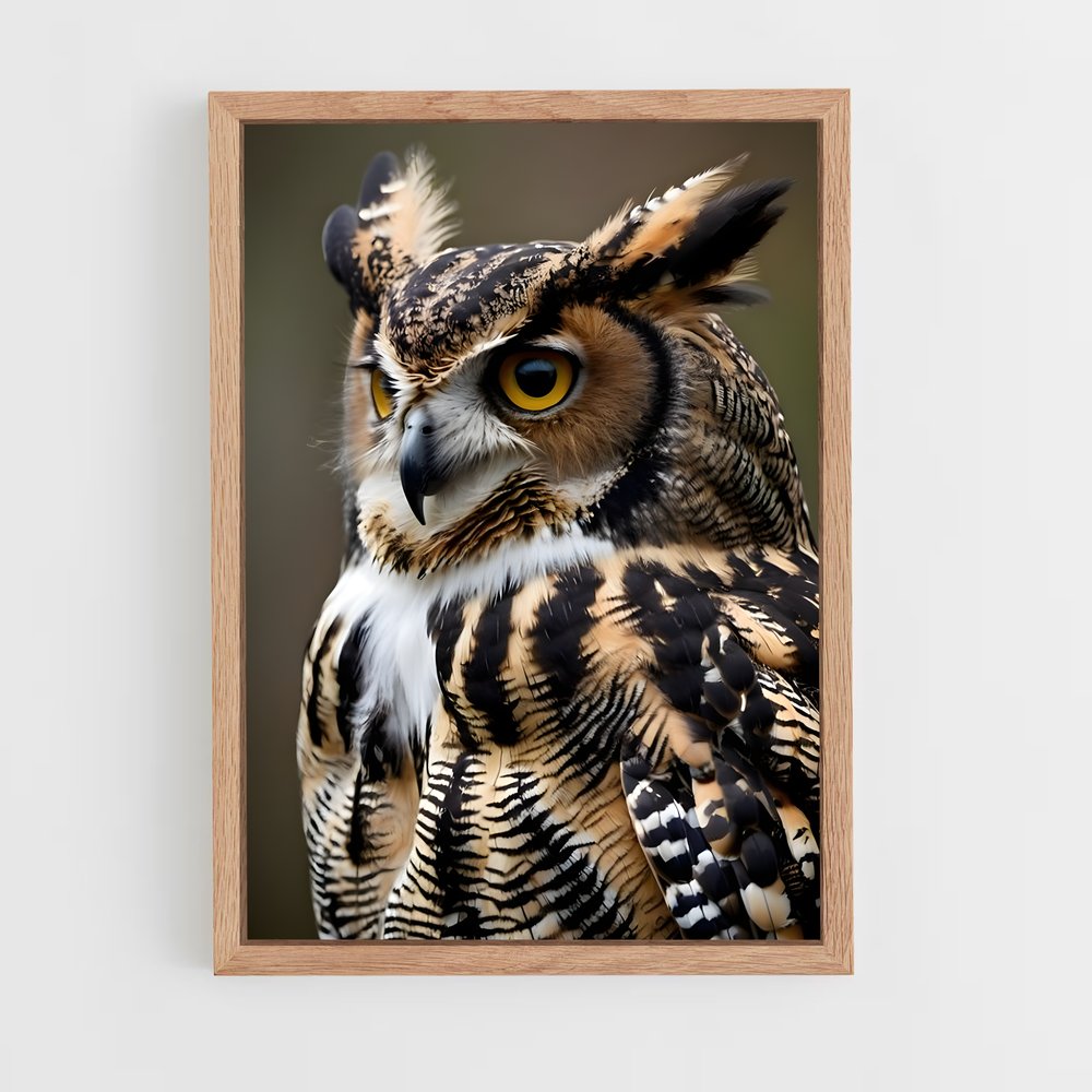 owl-1 cadre Bois clair