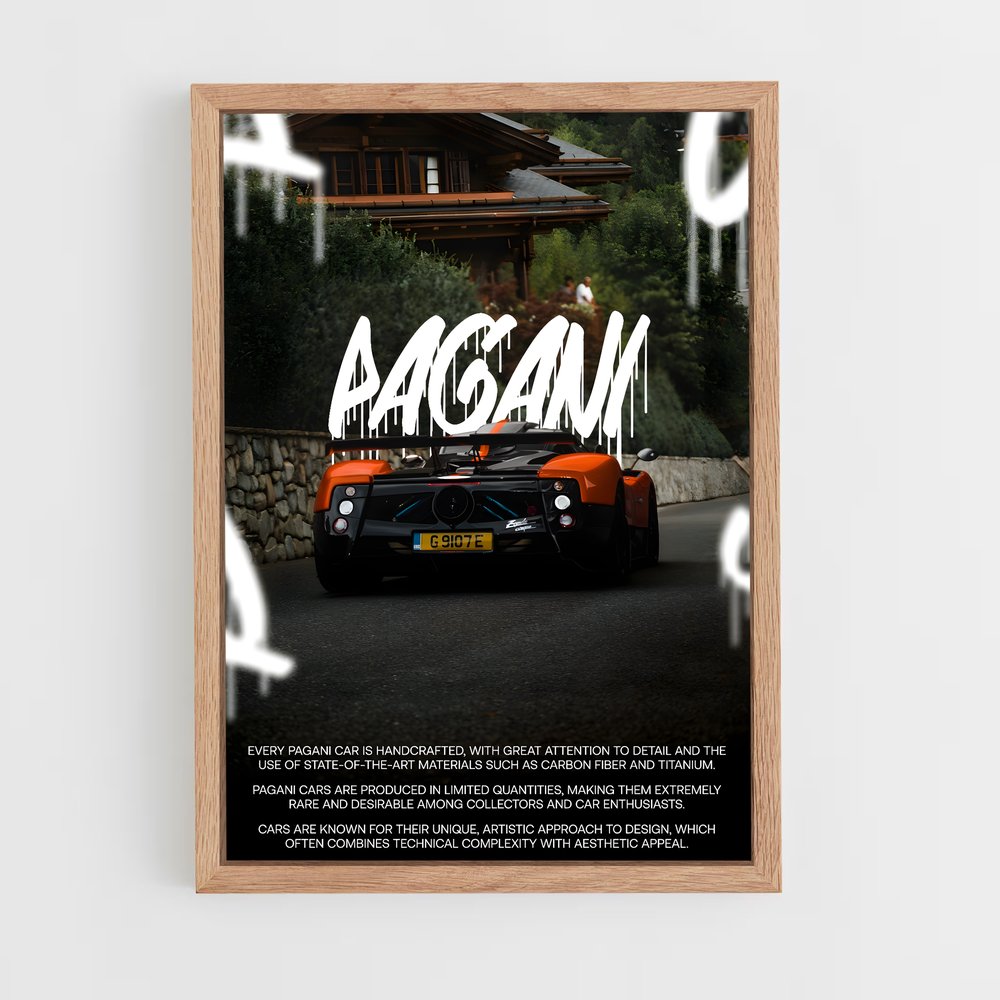 pagani-2 cadre Bois clair