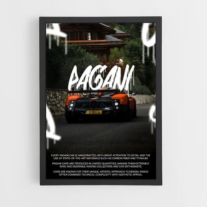 pagani-2 cadre Noir