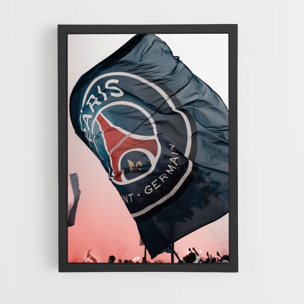 PSG-Flaggenposter