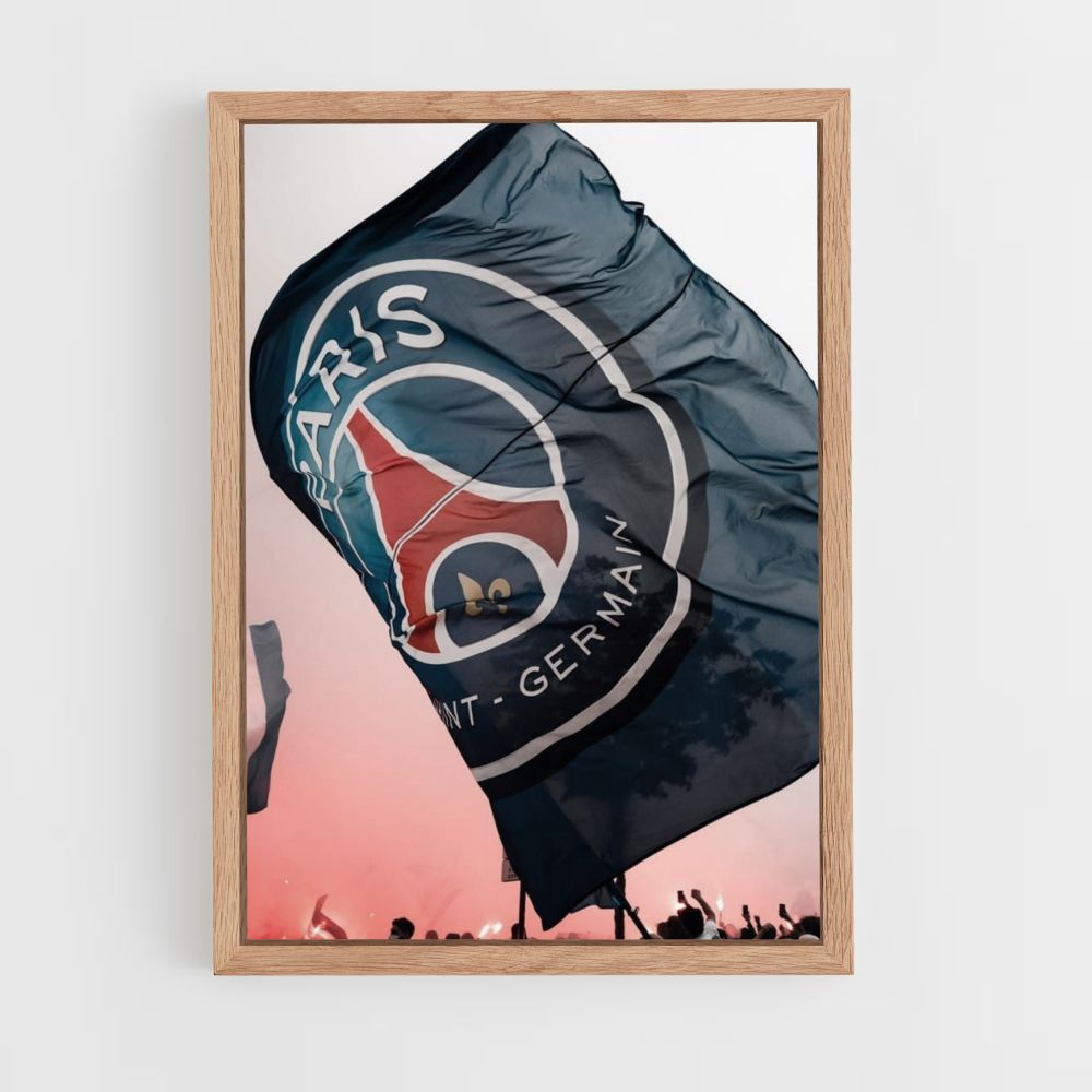 PSG-Flaggenposter