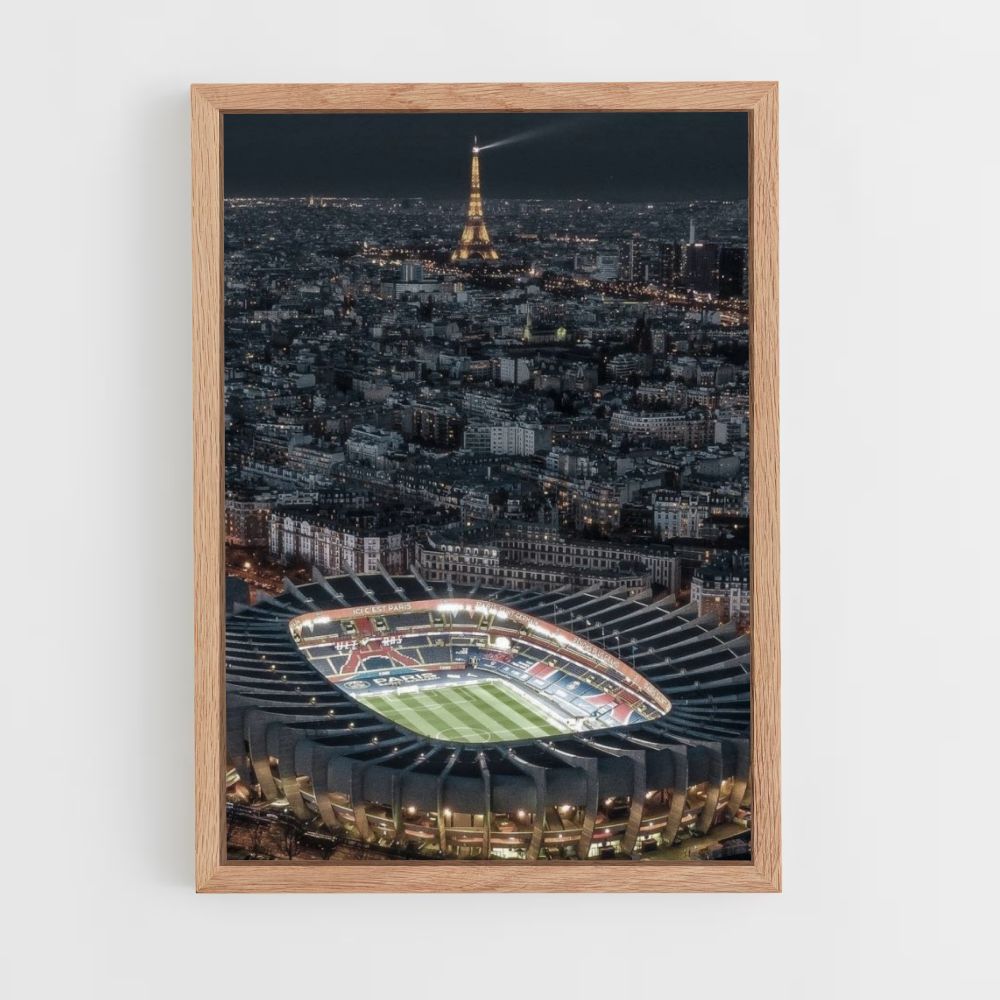 Plakat des Velodrome-Stadions