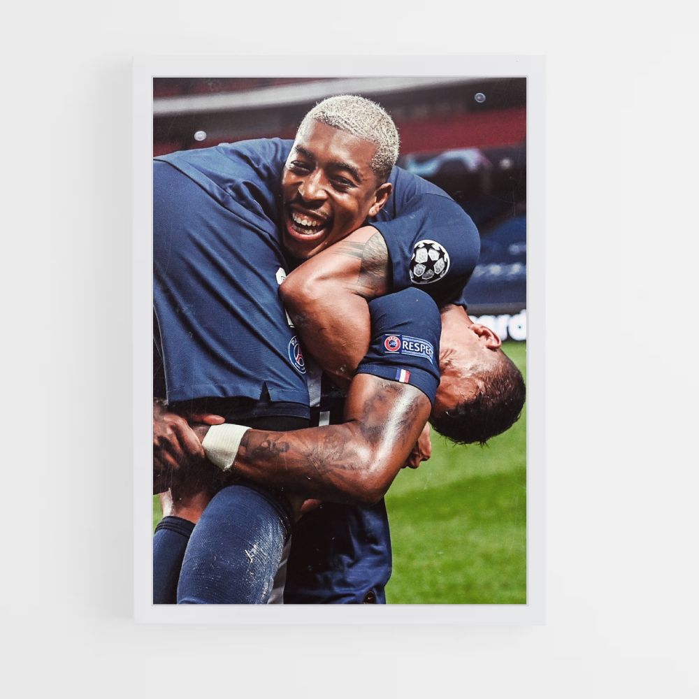 PSG-Feierplakat