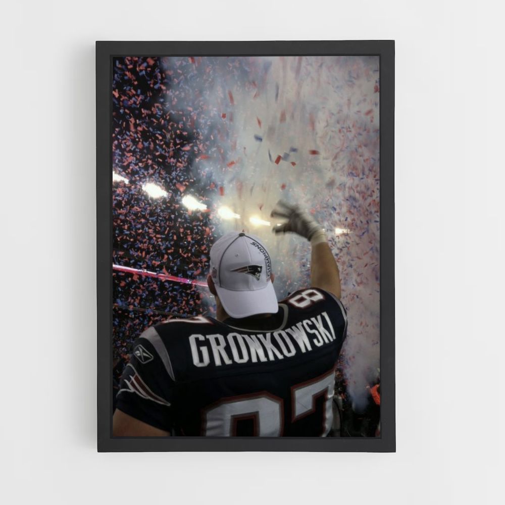 Gronkowski-Plakat