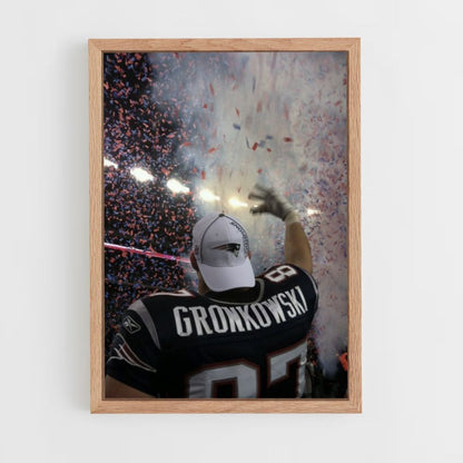 Gronkowski-Plakat