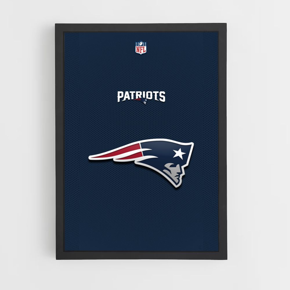 Poster NFL Patriots