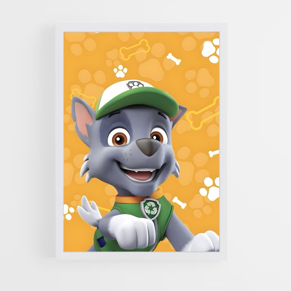 paw-patrol-12 cadre Blanc