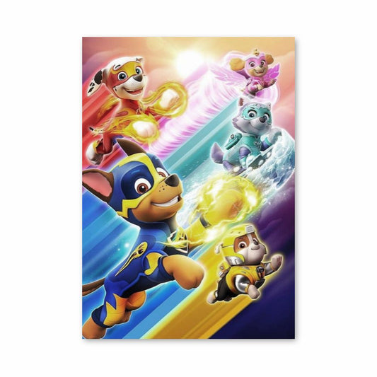 Poster Paw Patrol Flug