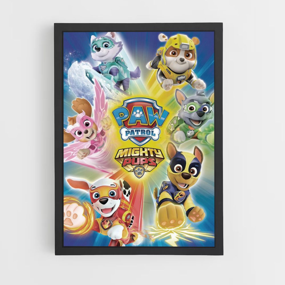 Paw Patrol Powers-Poster