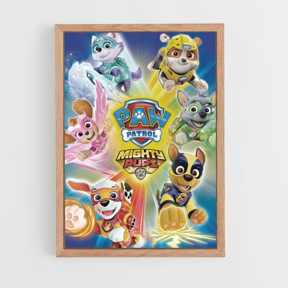 Paw Patrol Powers-Poster