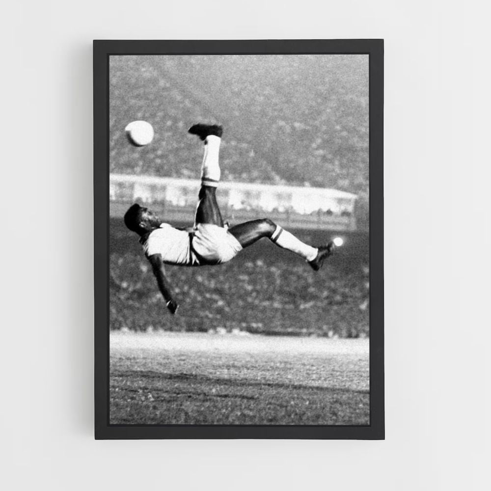 Poster Pelé Acrobatic Return