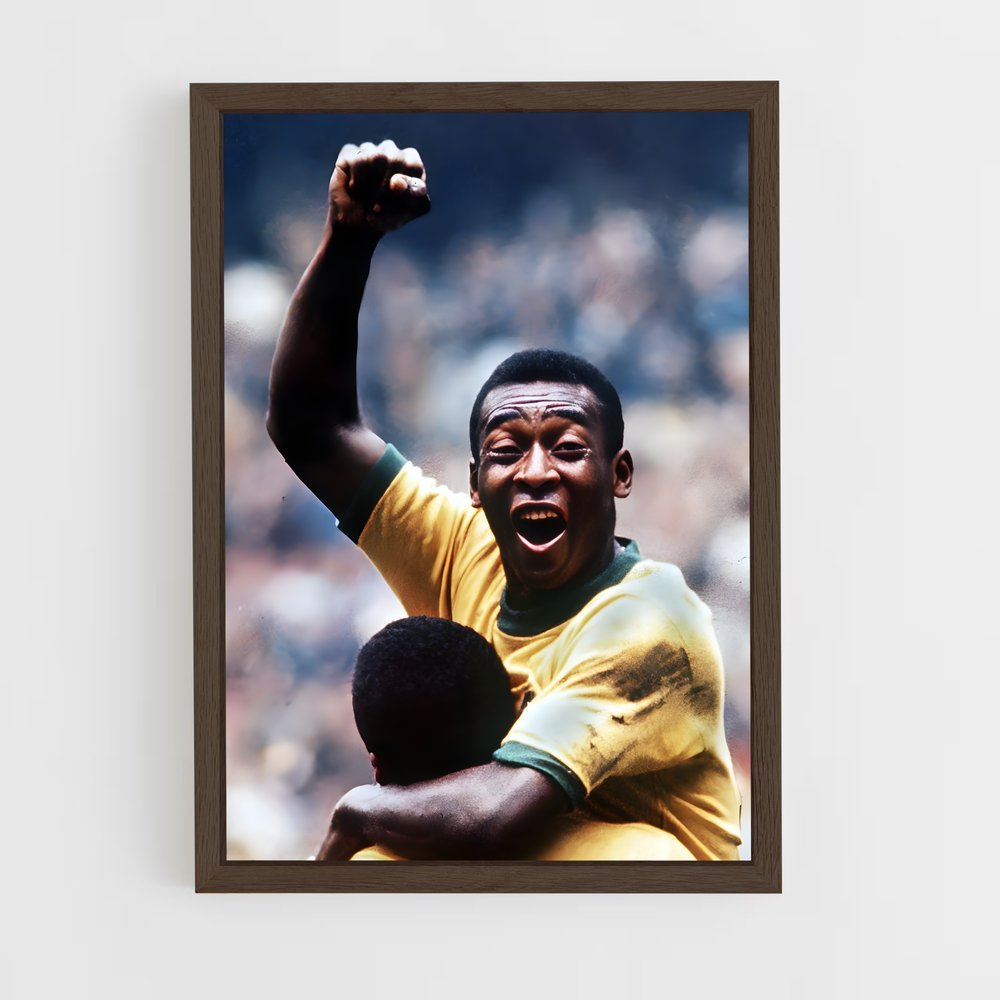 pele-5 cadre Bois foncé