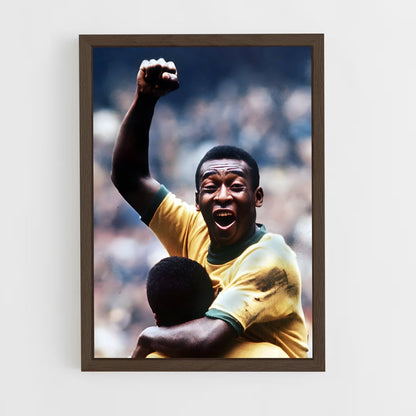 pele-5 cadre Bois foncé