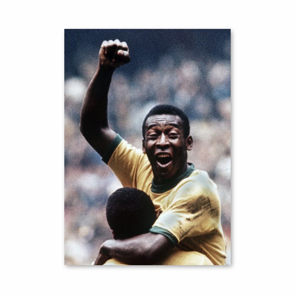 Poster Pelé Sieg