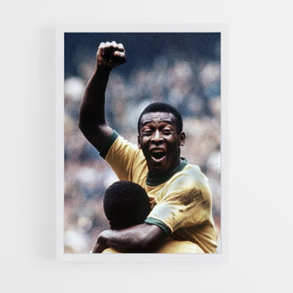 Poster Pelé Sieg