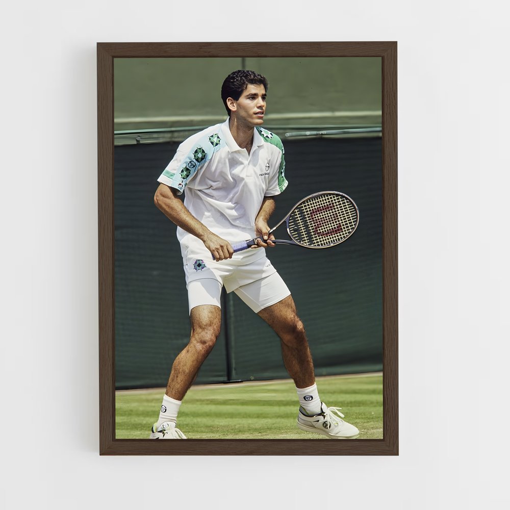 pete-sampras-4 cadre Bois foncé