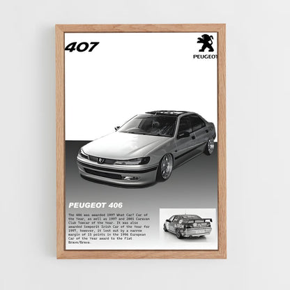 peugeot-16 cadre Bois clair