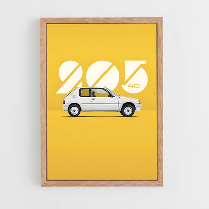 peugeot-3 cadre Bois clair