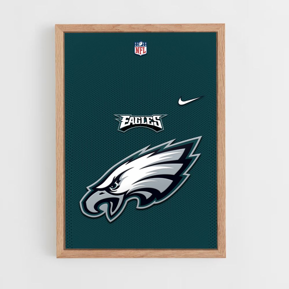 Nike-Poster der Philadelphia Eagles