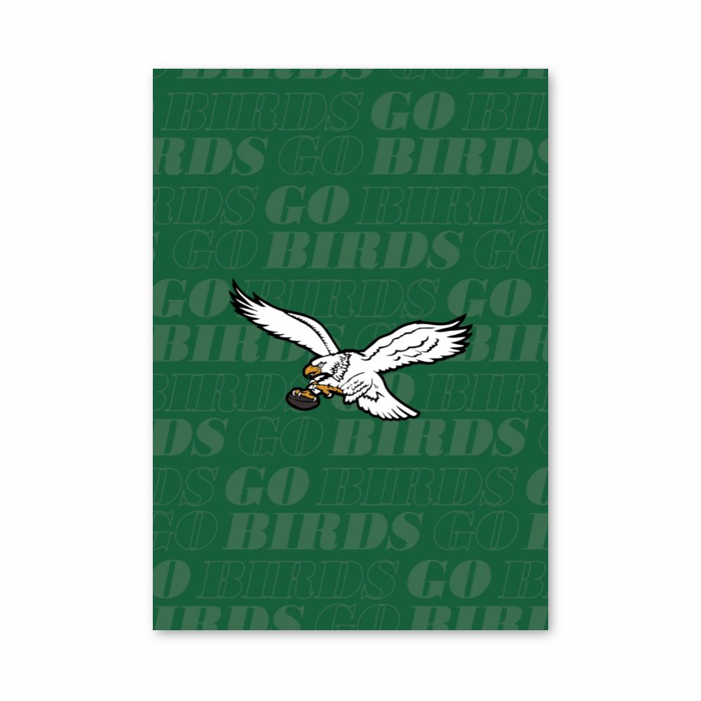 Logo-Poster der Philadelphia Eagles