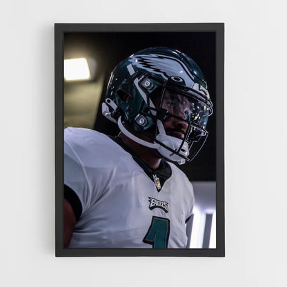 Philadelphia Eagles Helmplakat