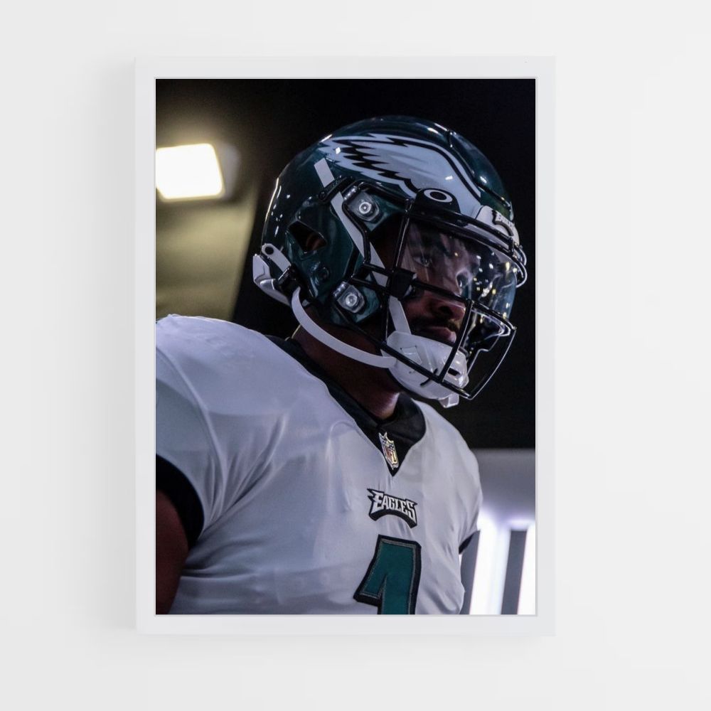 Philadelphia Eagles Helmplakat