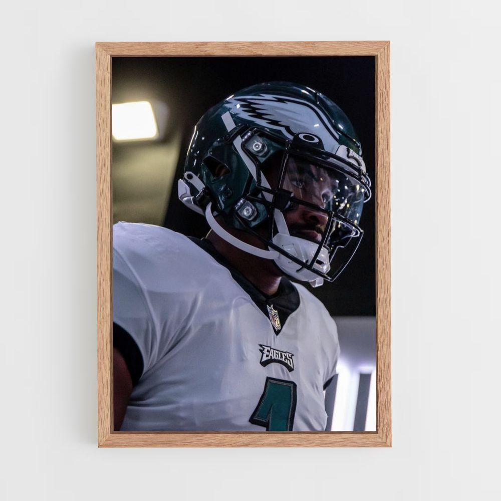 Philadelphia Eagles Helmplakat