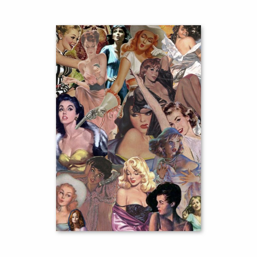 Poster Pin-Up-Collage