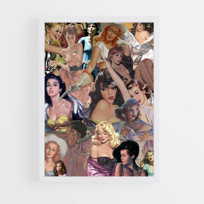 Poster Pin-Up-Collage