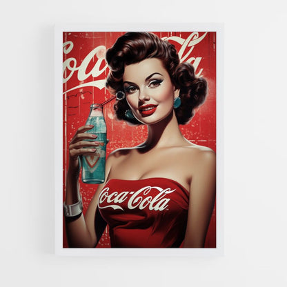 Coca-Cola-Pin-Up-Poster