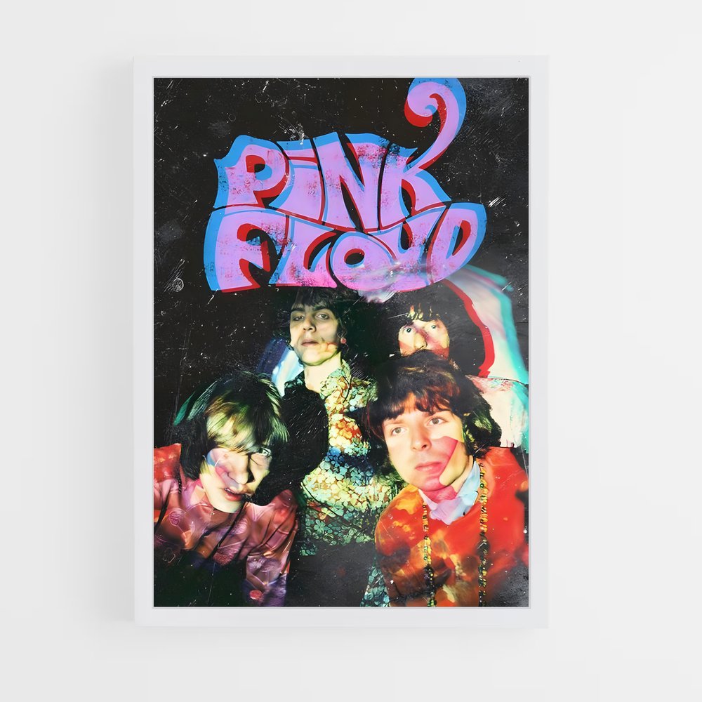 pink-floyd-13 cadre Blanc