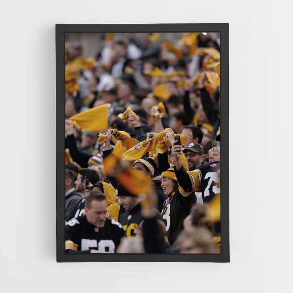 Poster der Pittsburgh Steelers-Fans