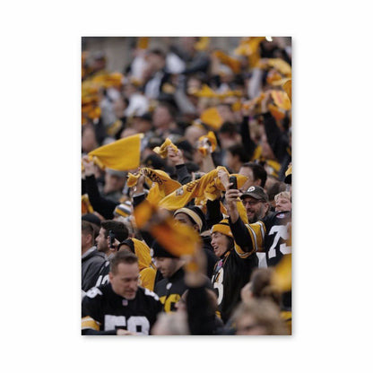 Poster der Pittsburgh Steelers-Fans