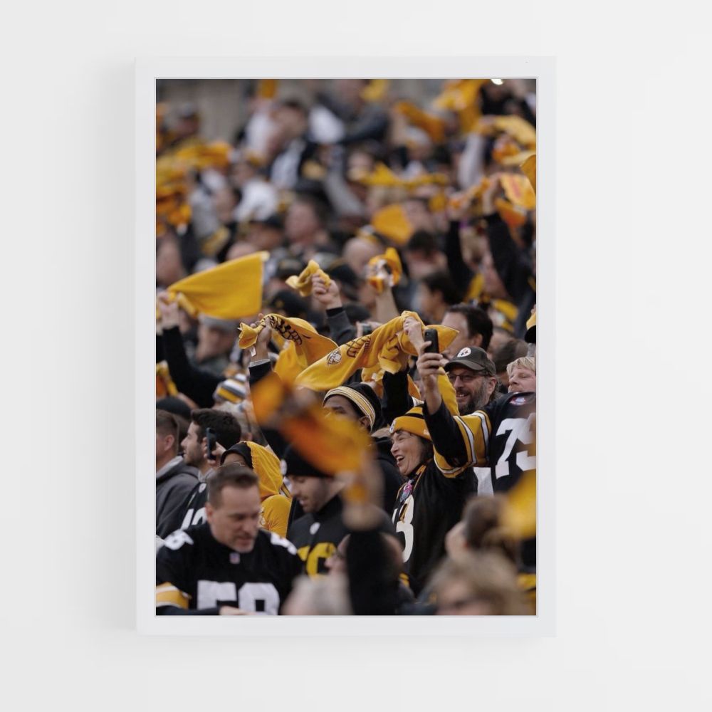 Poster der Pittsburgh Steelers-Fans