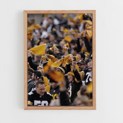 Poster der Pittsburgh Steelers-Fans