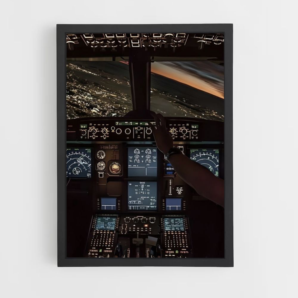 Cockpit-Poster