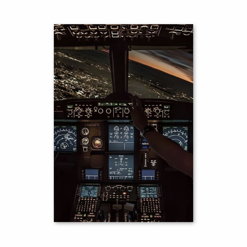 Cockpit-Poster