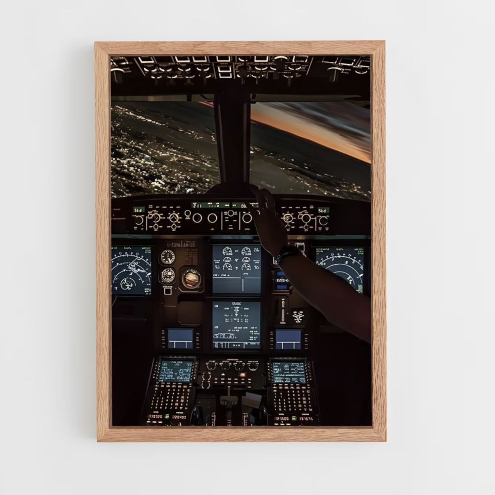 Cockpit-Poster