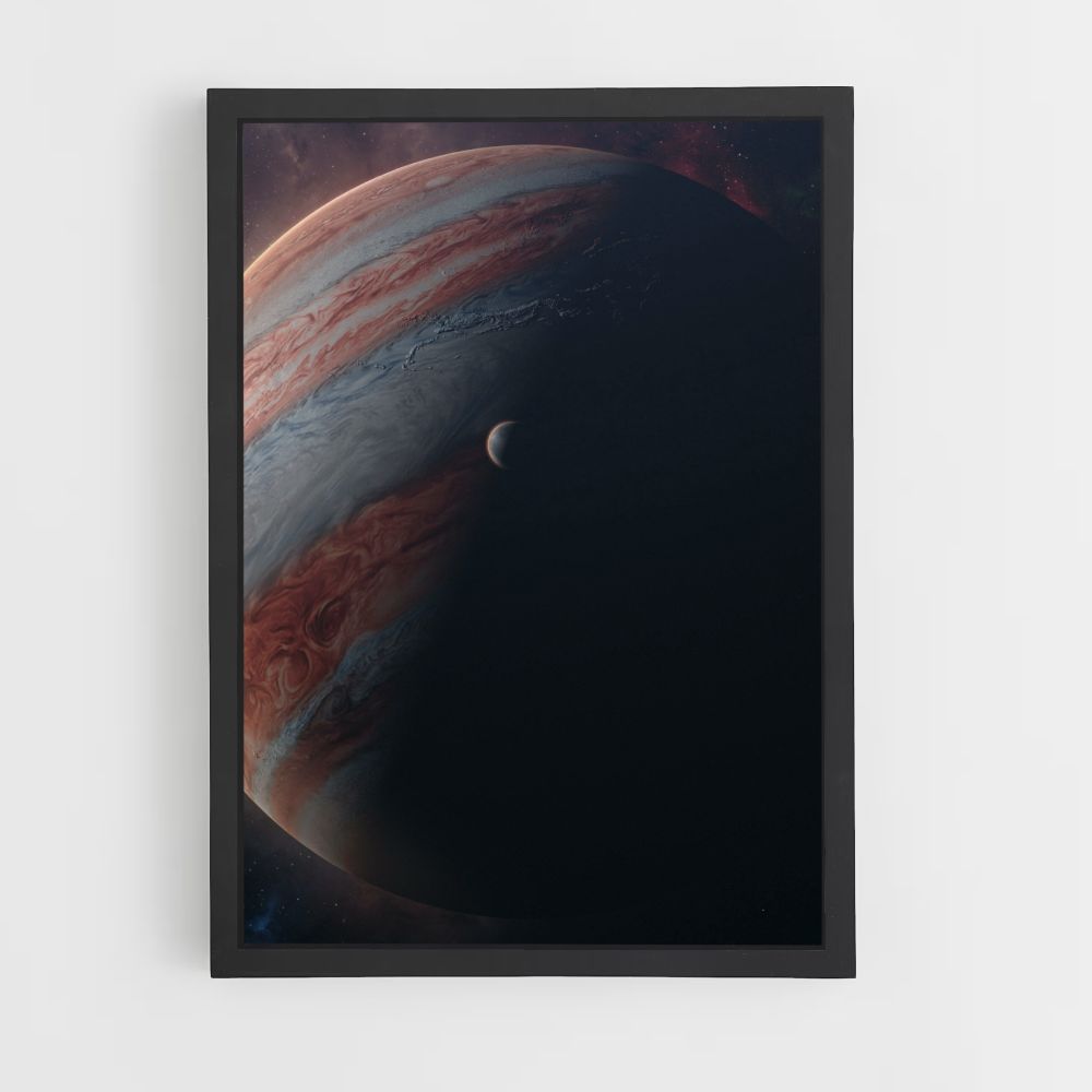 Jupiter-Satellitenplakat