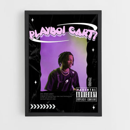 Poster Playboy Carti Lila