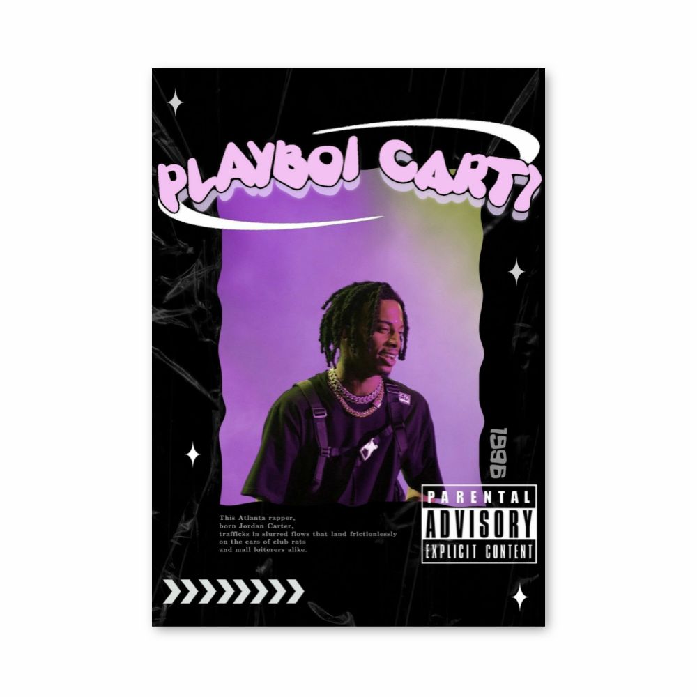 Poster Playboy Carti Lila