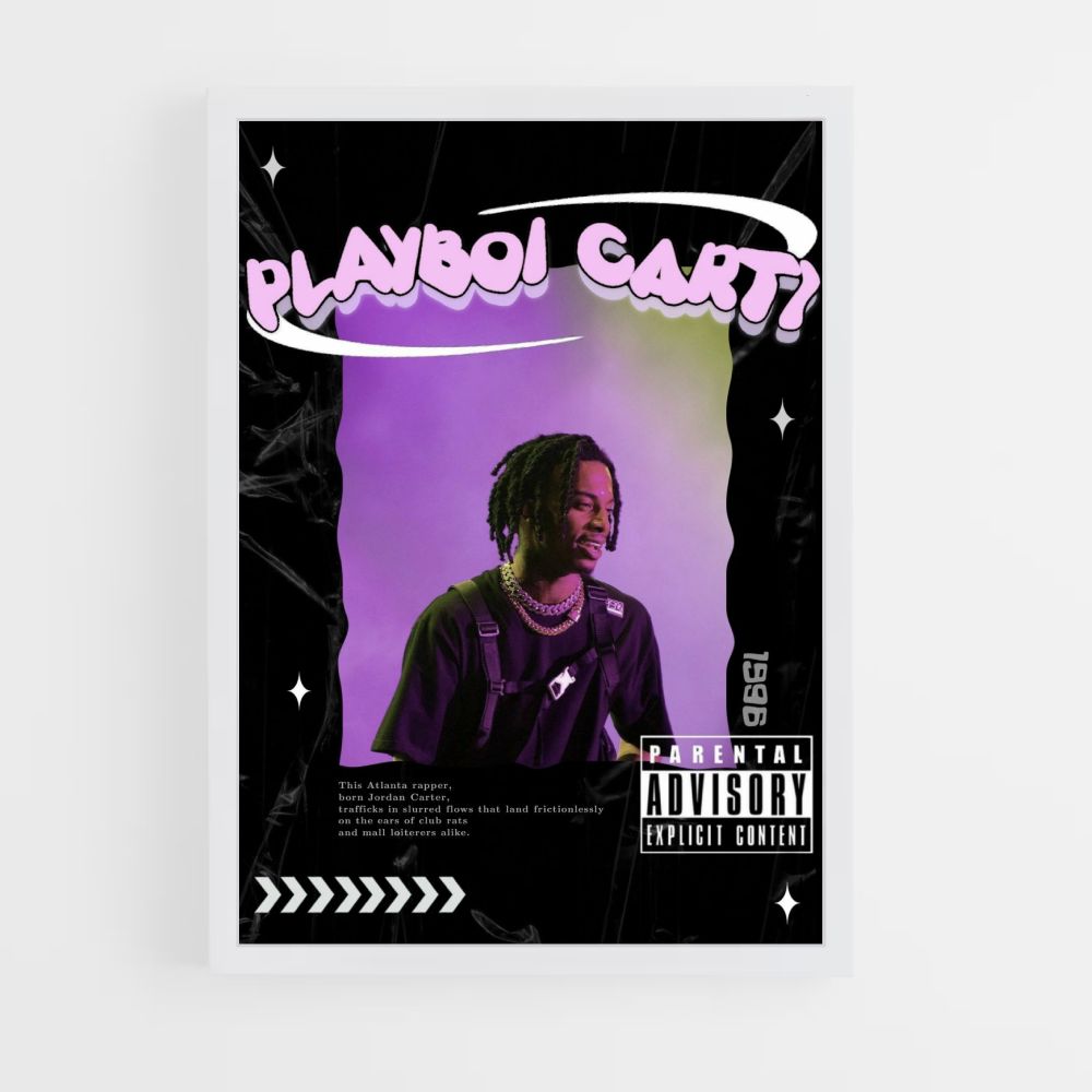 Poster Playboy Carti Lila