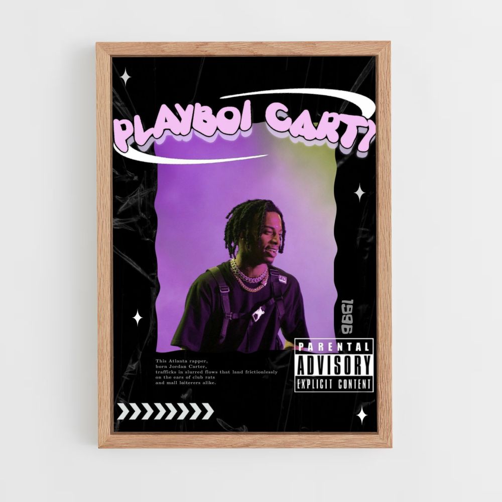 Poster Playboy Carti Lila